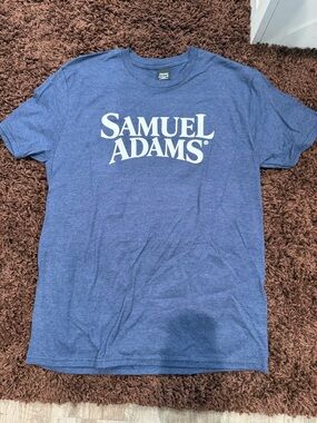 Hanes Samuel Adams Short Sleeve T-Shirt in Blue